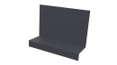 Примыкание боковое фальц 25x65x130 мм, 7024 графитовый серый матовый