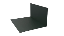 Планка примыкания верхняя 100x150x2000 мм, 6009 пихтовый зеленый матовый