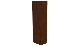 Стойка 40x60x40 мм, Золотой орех 3D