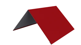 Конёк простой 150x150x2000 мм, 3020 транспортный красный глянцевый