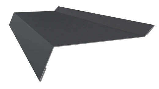 Планка примыкания в штробу 20x60x10 мм, 7024 графитовый серый PUR Pruf