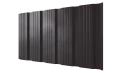 Профнастил К20 1195/1130x0,3 мм, 8019 серо-коричневый глянцевый