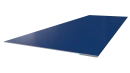 Планка завершающая 65x2000 мм, 5005 сигнальный синий глянцевый
