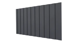 Профнастил С8 1200/1150x0,45 мм, 7024 графитовый серый матовый