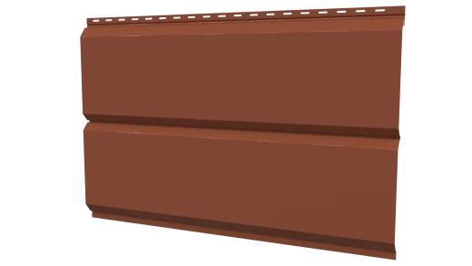Л-брус 264/240x0,45 мм, 8004 медно-коричневый глянцевый