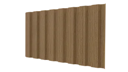 Профнастил С20A 1150/1100x0,45 мм, Орех 3D
