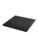 Шаговая плита ZKING 990x990x55, коллекция Stone, черный сланец