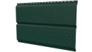 Софит Л-брус перфорированный 264/241x0,5 мм, 6005 зеленый мох матовый
