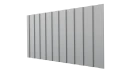 Профнастил С8 1200/1150x0,45 мм, цинк