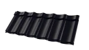 Профиль Феникс 1180/1100x0,4 мм, 9005 черный янтарь глянцевый