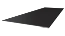 Планка завершающая 65x2000 мм, 9005 черный янтарь матовый