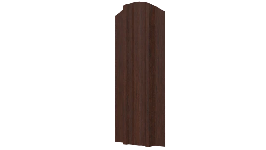 Штакетник Евротрапеция 117x0,45 мм, Antique wood