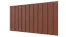 Профнастил С10 1155/1100x0,45 мм, 8004 медно-коричневый матовый