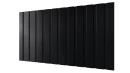Профнастил С10 1155/1100x0,4 мм, 9005 черный янтарь глянцевый