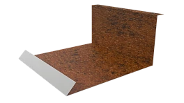 Планка примыкания нижняя 100x200x2000 мм, Картэн