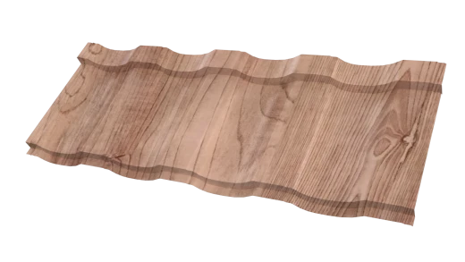 Профиль Орион 30 1200/1150x0,45 мм, Орех 3D