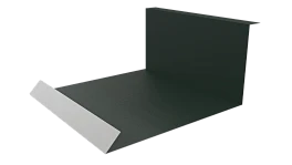 Планка примыкания нижняя 100x200x2000 мм, 6009 пихтовый зеленый матовый