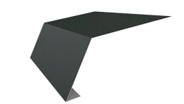 Планка карнизная 100x65x2000 мм, 6009 пихтовый зеленый матовый