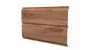 Софит Л-брус перфорированный 264/241x0,45 мм, Золотой орех 3D