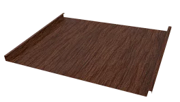 Фальцевая кровля 562/550x0,45 мм, Античный дуб 3D