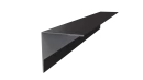 Планка угла наружного 30x30x2000 мм, 8019 серо-коричневый глянцевый