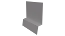 Планка стартовая фальц 135x30x55 мм, 7047 телегрей 4 глянцевый