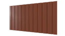 Профнастил С10 1155/1100x0,45 мм, 8004 медно-коричневый глянцевый