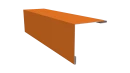 Угол наружный 50x50x2000 мм, 2011 насыщенный оранжевый глянцевый