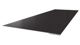 Планка завершающая 65x2000 мм, 8019 серо-коричневый глянцевый