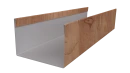 Стойка 40x60x40 мм, Золотой орех 3D