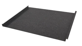 Фальцевая кровля 562/550x0,45 мм, Картэн тёмный