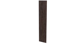 Крепежная планка 10x40x10 мм, Морёный дуб 3D