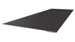 Планка завершающая 65x2000 мм, 8019 серо-коричневый матовый