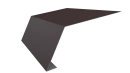 Планка карнизная 100x65x2000 мм, 8017 шоколадно-коричневый матовый