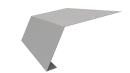 Планка карнизная 100x65x2000 мм, 9003 сигнальный белый глянцевый