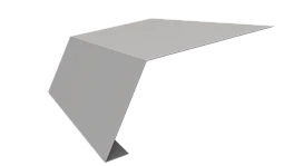 Планка карнизная 100x65x2000 мм, 9003 сигнальный белый глянцевый
