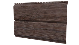 Л-брус 264/240x0,45 мм, Морёный дуб 3D