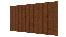 Профнастил С10 1155/1100x0,45 мм, Картэн