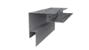 Планка угла наружного сложная 75x75x2000 мм, Морион 3D