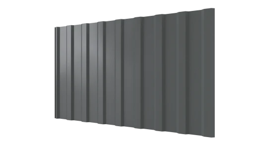 Профнастил С20R 1150/1100x0,65 мм, 7005 мышино-серый глянцевый