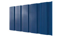 Профнастил К20 1195/1130x0,45 мм, 5005 сигнальный синий глянцевый