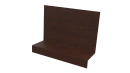 Примыкание боковое фальц 25x65x130 мм, Antique wood