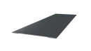 Планка стыковочная 60x2000 мм, 7011 железно-серый глянцевый