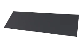 Планка завершающая 65x2000 мм, 7024 графитовый серый матовый