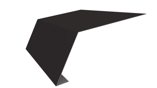 Планка карнизная 100x65x2000 мм, 8019 серо-коричневый глянцевый