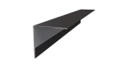 Планка угла наружного 50x50x2000 мм, 8019 серо-коричневый матовый