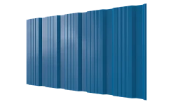 Профнастил К20 1195/1130x0,4 мм эконом, 5015 небесно-синий глянцевый