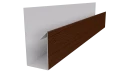 Планка П-образная Блок-хаус 30x30x2000 мм, Золотистый дуб 3D