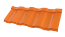 Профиль Орион 30 1200/1150x0,4 мм, 2011 насыщенный оранжевый глянцевый