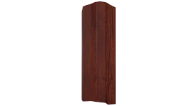 Штакетник М-образный Престиж 118x0,45 мм, Antique wood